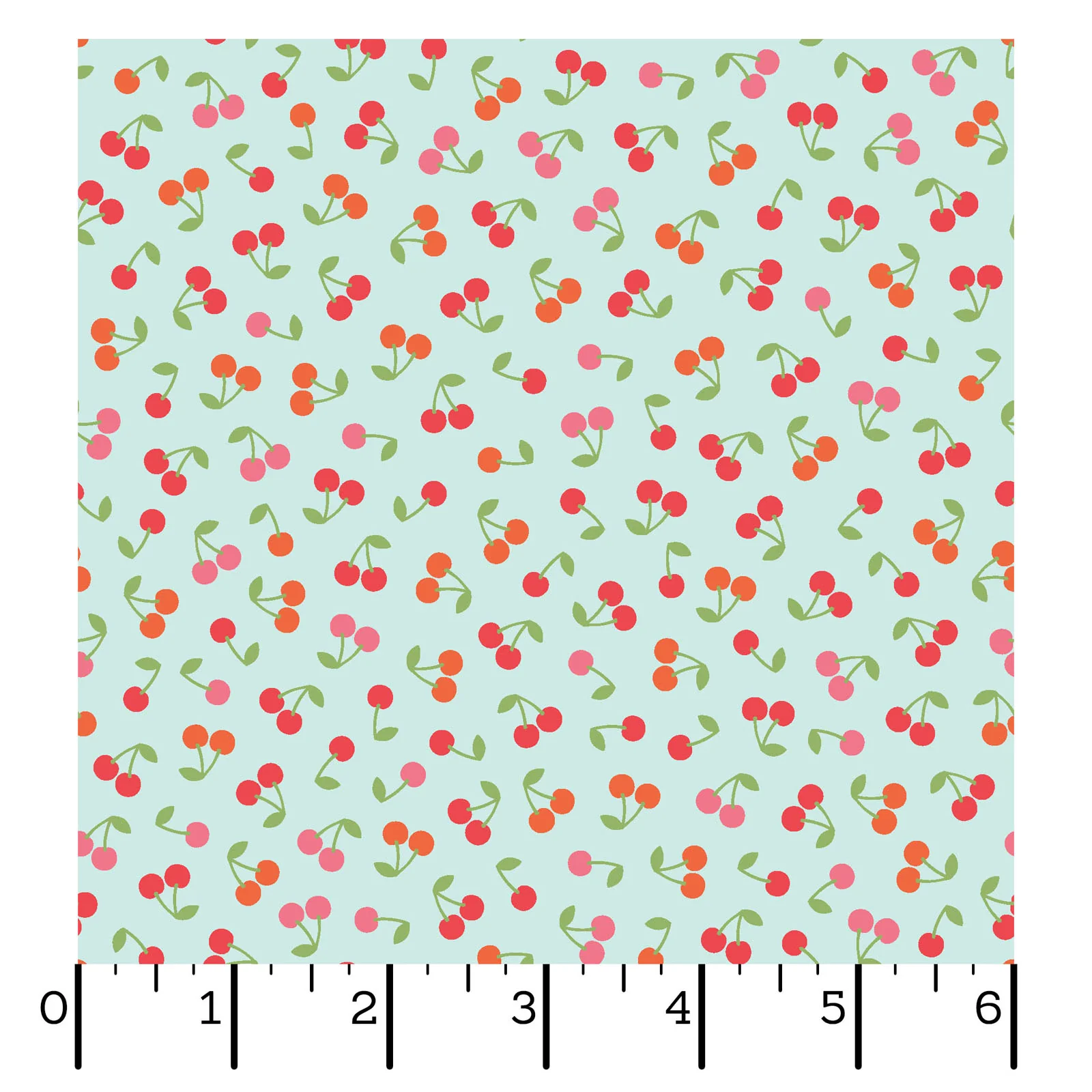 Kimberbell Maywood Studios Sweet Shoppe Cherries Blue MAS11026-B Fabric Yardage - Image 2