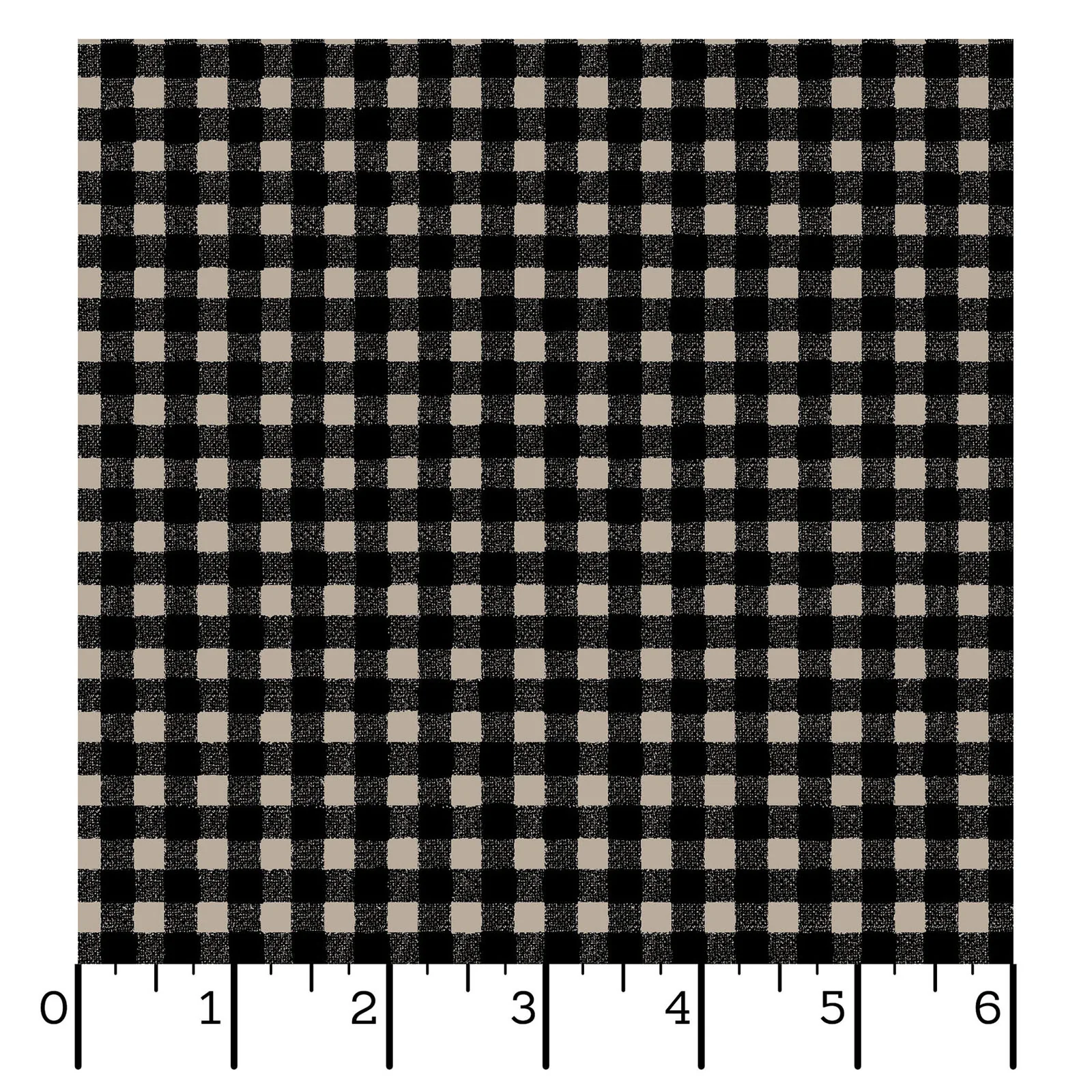 Maywood Studios Pumpkin Grove GINGHAM BLACK MAS11186-J Fabric Yardage - Image 2