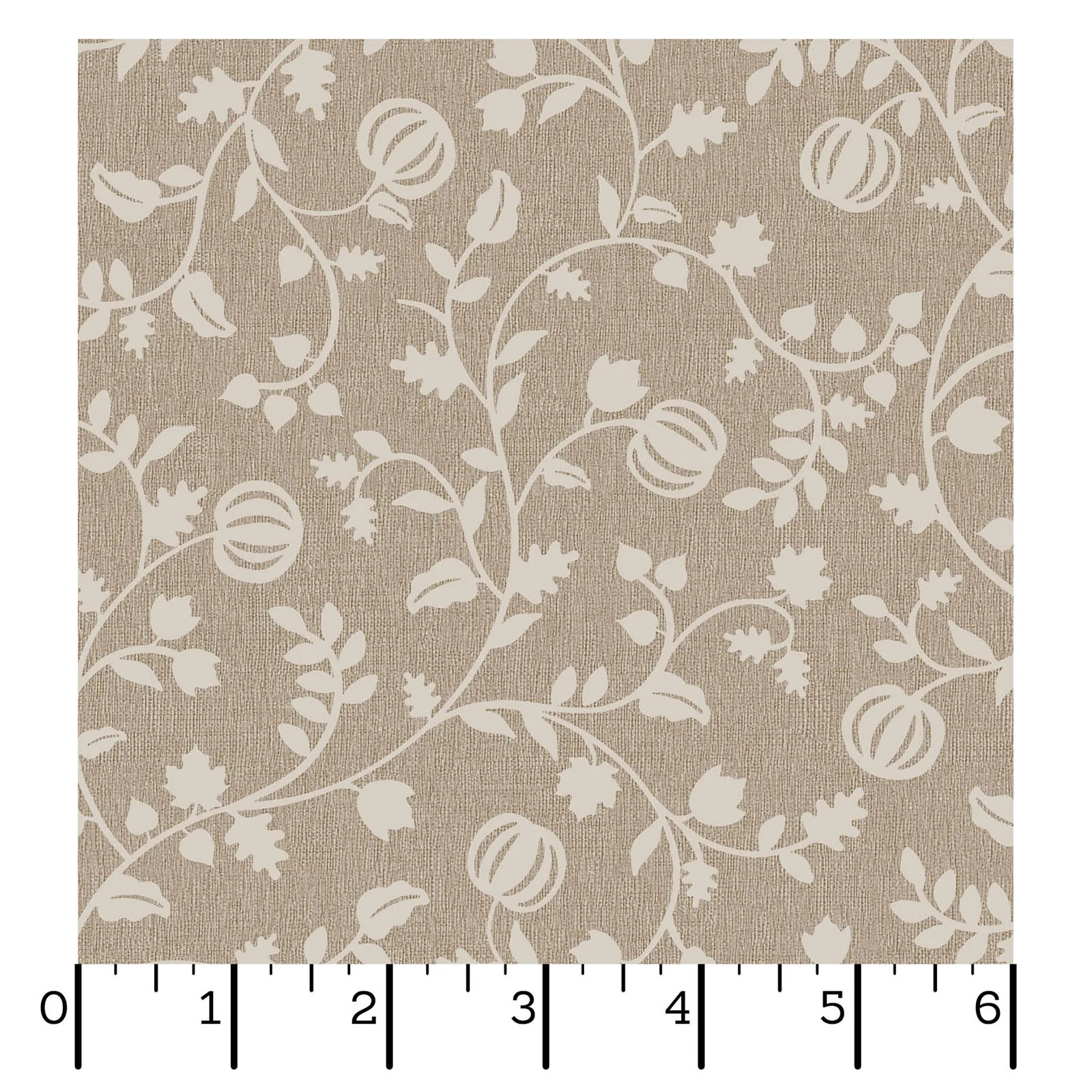 Maywood Studios Pumpkin Grove PUMPKIN VINES TAN MAS11184-T Fabric Yardage - Image 2