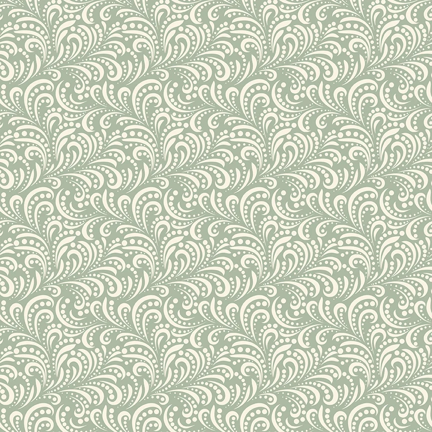 Riley Blake Morning Latte Swirls Aloe C16928-ALOE Fabric Yardage