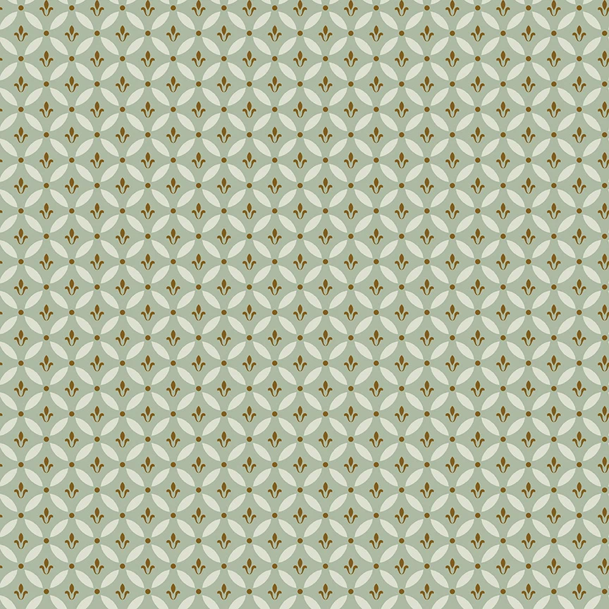 Riley Blake Morning Latte Tile Aloe C16922-ALOE Fabric Yardage